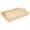 Unfinished Wood Nesting Trays with Handles, 3-set, for Crafts & Home Woodpeckers